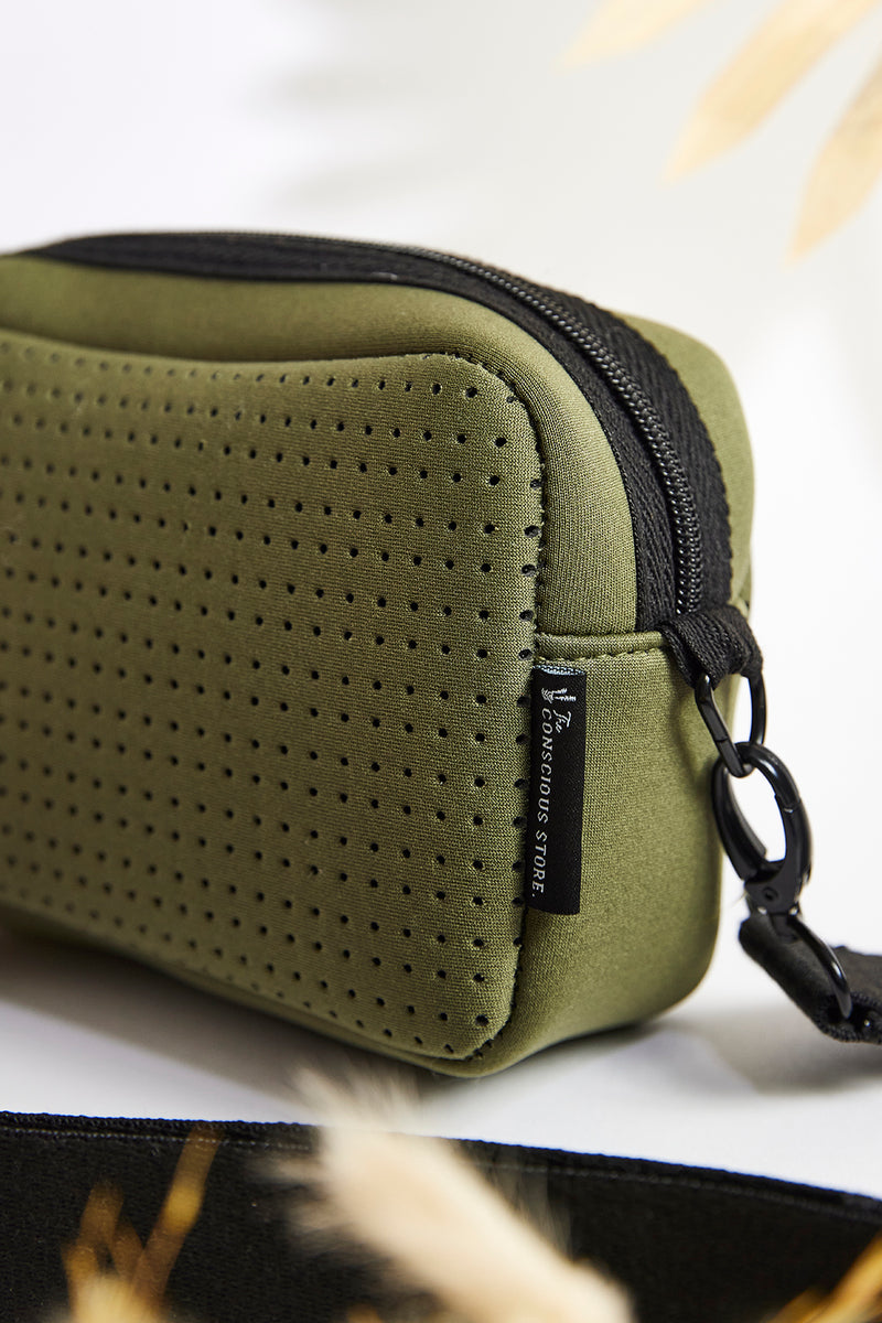 Recycled Neoprene Crossbody Bag