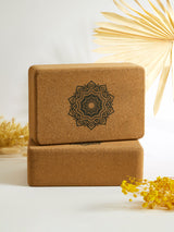 Cork Yoga Block Set of 2