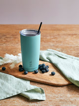 Insulated Smoothie Cup with Straw