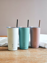 Insulated Smoothie Cup with Straw