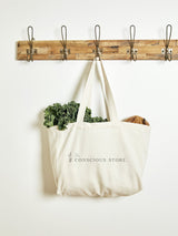 Organic Cotton Canvas Shopping Tote