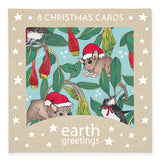 Earth Greetings Boxed Christmas Cards (Pack of 8) - Festive Forest