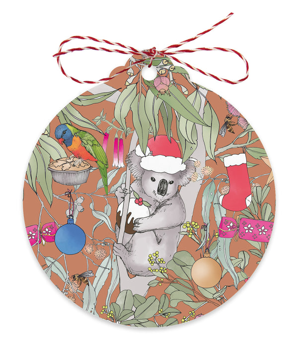 Earth Greetings Christmas Gift Tags (Set of 8) - Magic Pudding